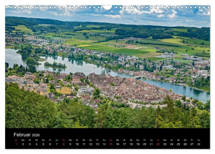 Produktbild: Von Schaffhausen zum S&auml;ntis (Wandkalender 2026 DIN A3 quer), CALVENDO Monatskalender