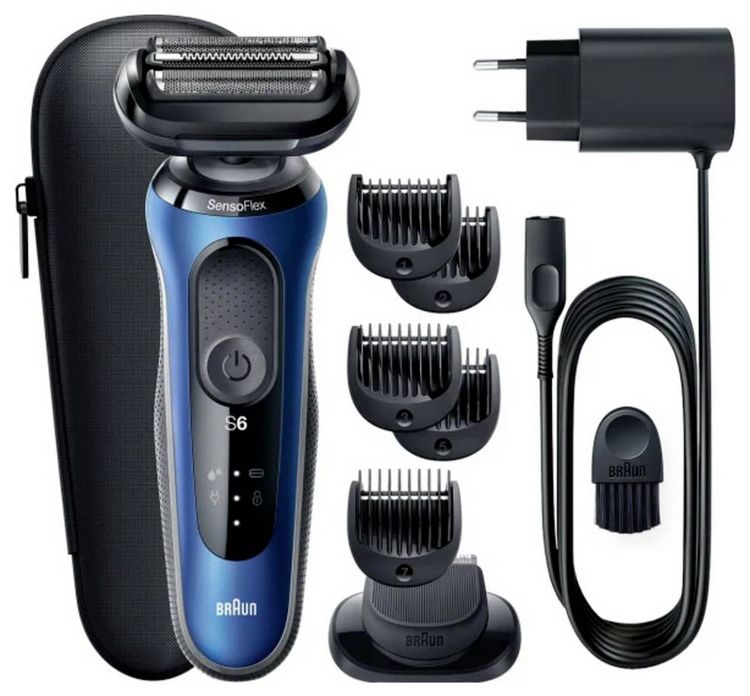 Produktbild: Braun Series 6 61-B1500s EasyClick 81770300 Folienrasierer Blau