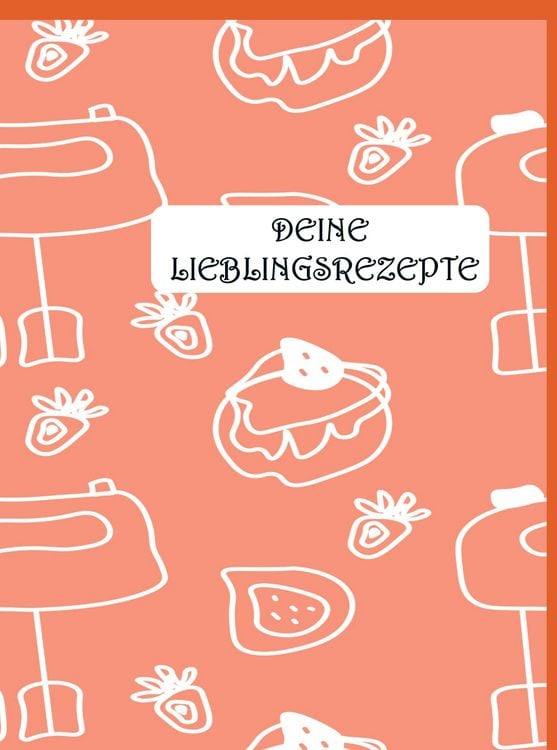 Produktbild: Rezeptbuch zum selberschreiben - DIN A4-133