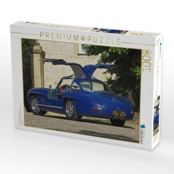 Produktbild: CALVENDO Puzzle Mercedes 300 SL Aluminium | 1000 Teile Lege-Gr&ouml;&szlig;e 64x48cm Foto-Puzzle f&uuml;r gl&uuml;ckliche Stunden