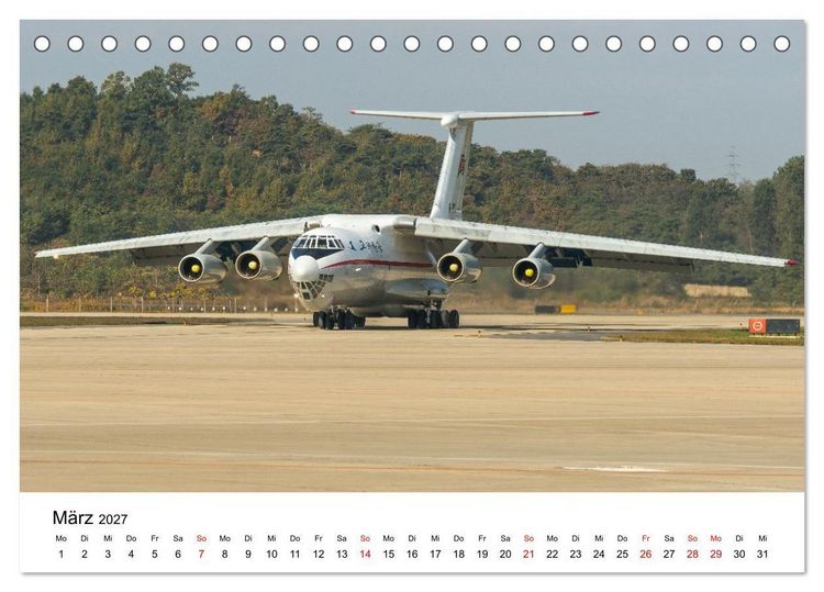 Produktbild: Klassiker der L&uuml;fte (Tischkalender 2027 DIN A5 quer), CALVENDO Monatskalender