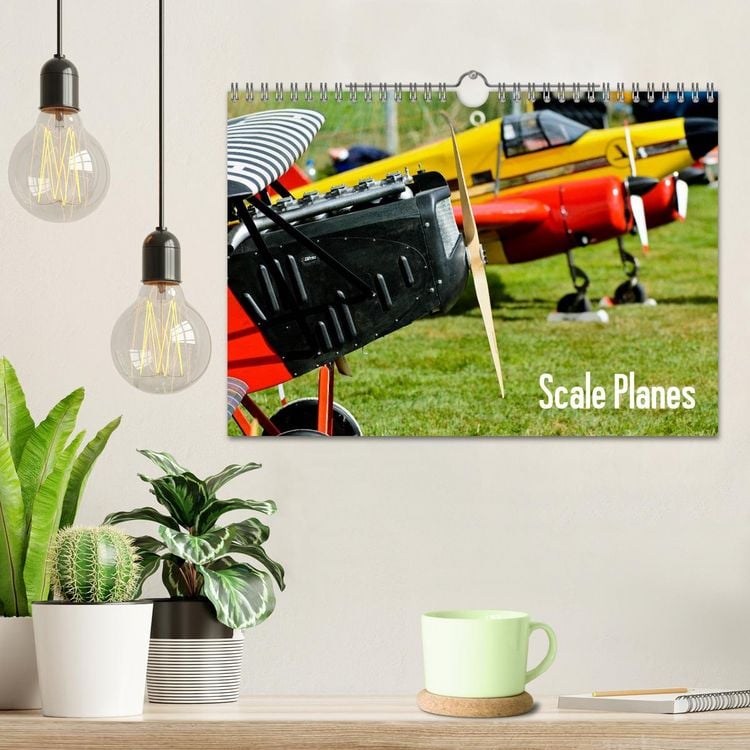 Produktbild: Scale Planes / UK-Version (Wall Calendar 2026 DIN A4 landscape), CALVENDO 12 Month Wall Calendar