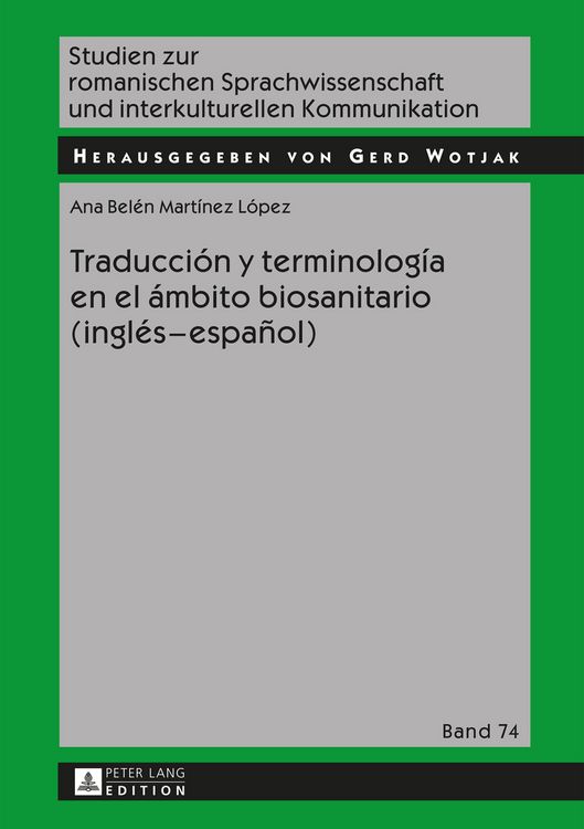 Produktbild: Traducci&oacute;n y terminolog&iacute;a en el &aacute;mbito biosanitario (ingl&eacute;s &ndash; espa&ntilde;ol)
