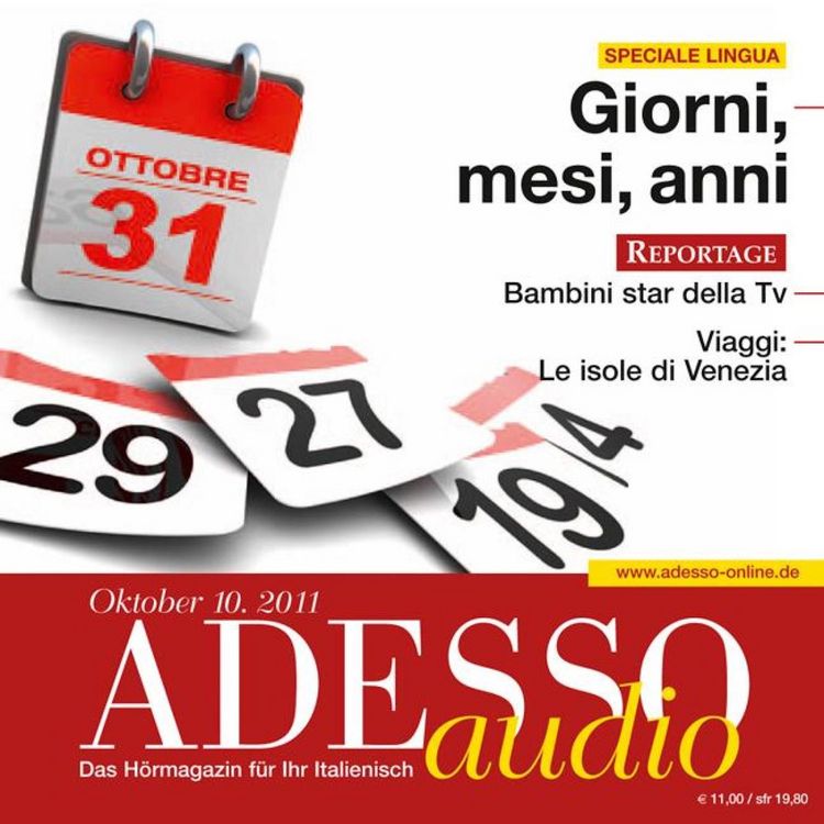 Produktbild: Italienisch lernen Audio - Wochentage, Monate, Jahre