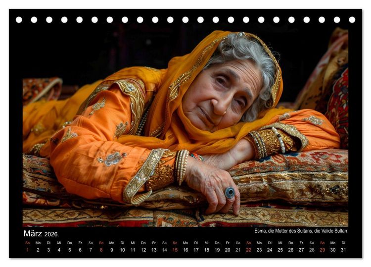 Produktbild: Im Palast des Sultans (Tischkalender 2026 DIN A5 quer), CALVENDO Monatskalender