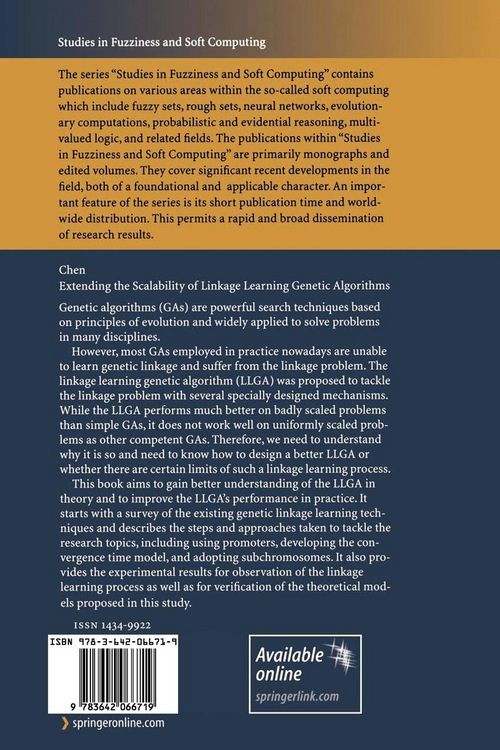 Produktbild: Extending the Scalability of Linkage Learning Genetic Algorithms
