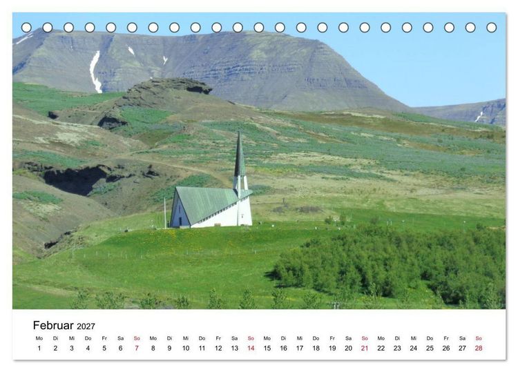 Produktbild: Der goldene Zirkel, Island (Tischkalender 2027 DIN A5 quer), CALVENDO Monatskalender