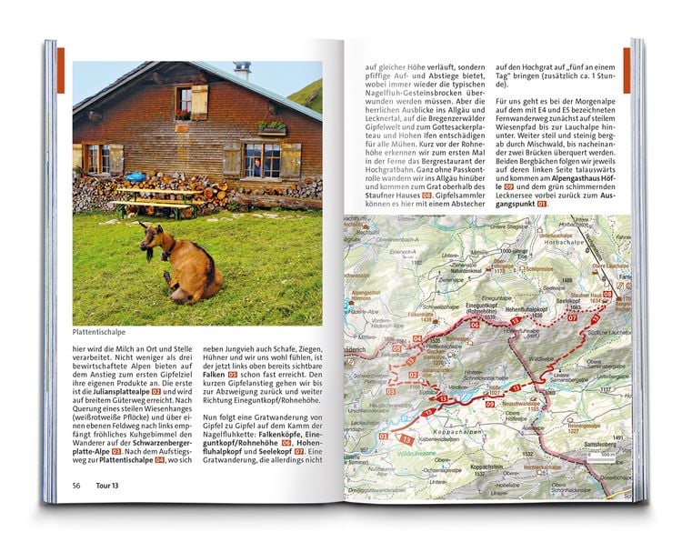 Produktbild: KOMPASS Wanderf&uuml;hrer Bregenzerwald und Gro&szlig;es Walsertal, 60 Touren mit Extra-Tourenkarte