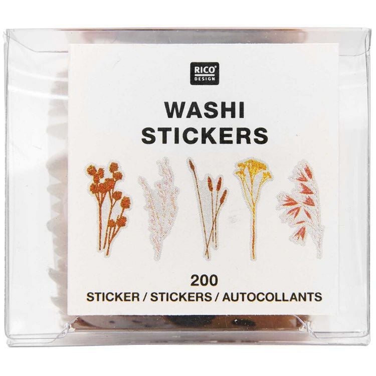 Produktbild: Washi Sticker Transformation, Gr&auml;ser MIX