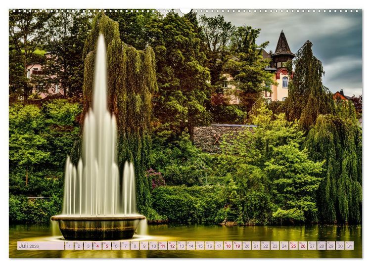Produktbild: Aue - Bad Schlema Erzgebirge (Wandkalender 2026 DIN A2 quer), CALVENDO Monatskalender