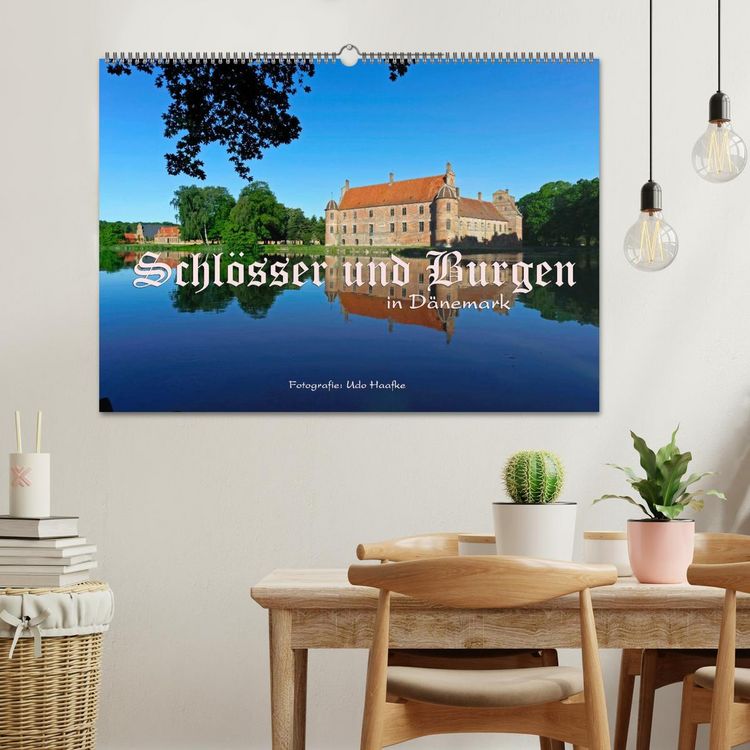Produktbild: Schl&ouml;sser und Burgen in D&auml;nemark 2026 (Wandkalender 2026 DIN A2 quer), CALVENDO Monatskalender