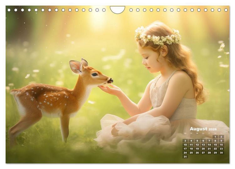 Produktbild: Kleine Herzen, Gro&szlig;e Liebe: Ein Jahr voller Freude und Entz&uuml;cken (Wandkalender 2026 DIN A4 quer), CALVENDO Monatskalender