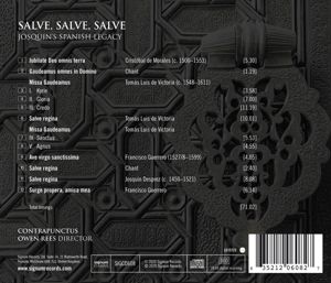 Produktbild: Salve,Salve,Salve-Josquins spanisches Erbe