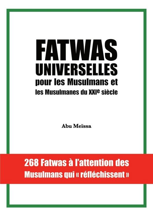 Produktbild: Fatwas universelles pour les