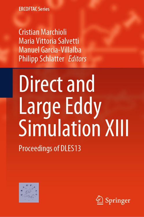 Produktbild: Direct and Large Eddy Simulation XIII