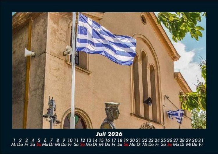 Produktbild: Griechenland 2026 Fotokalender DIN A5