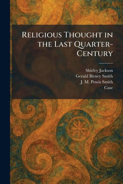 Produktbild: Religious Thought in the Last Quarter-Century