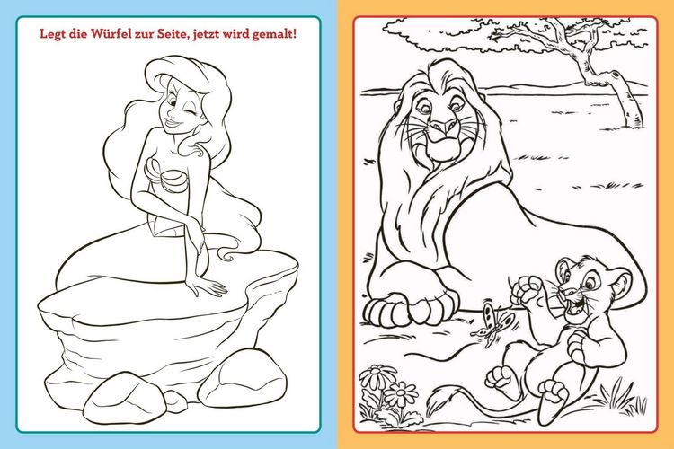 Produktbild: Disney Kreative Besch&auml;ftigung: Mein supertolles Brettspiel-Buch