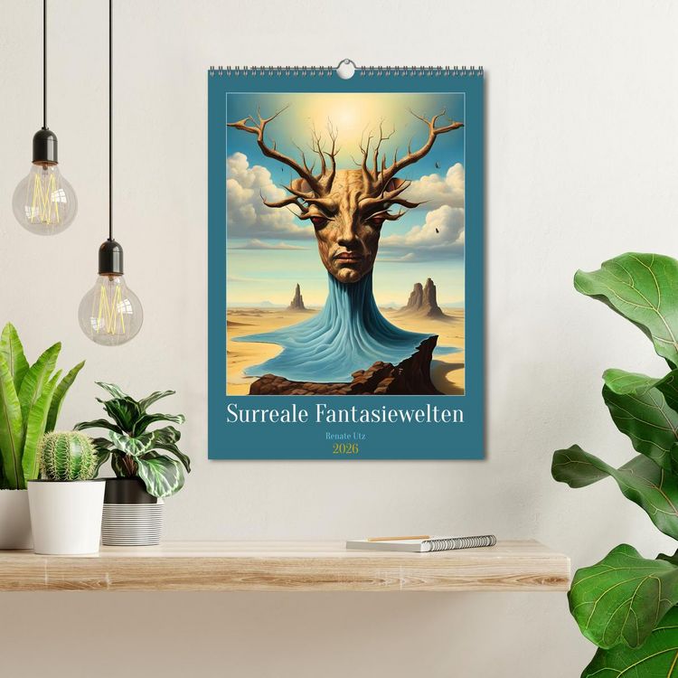 Produktbild: Surreale Fantasiewelten (Wandkalender 2026 DIN A3 hoch), CALVENDO Monatskalender
