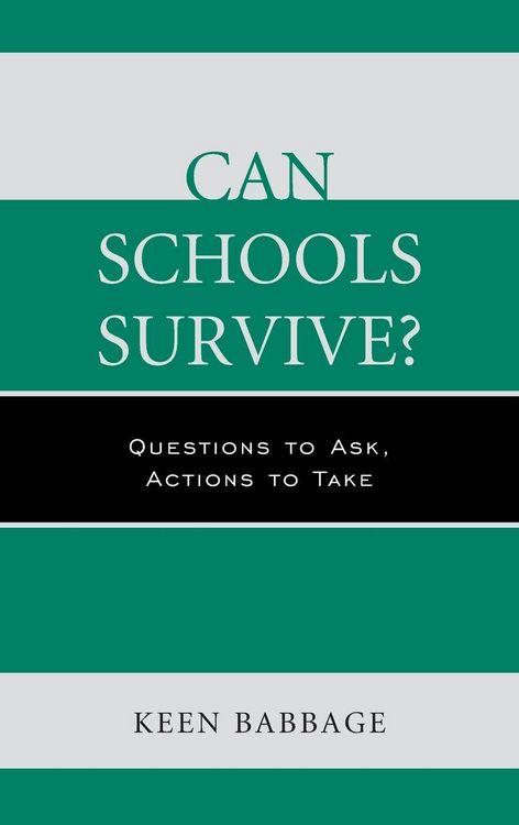 Produktbild: Can Schools Survive?