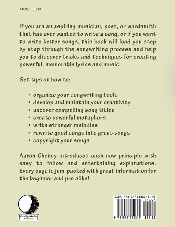 Produktbild: Songwriting