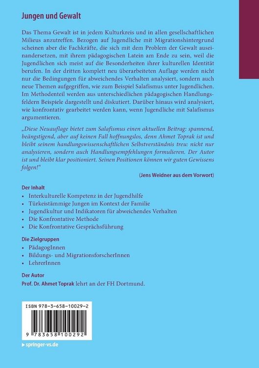 Produktbild: Jungen und Gewalt