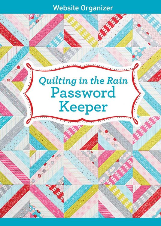 Produktbild: Quilting in the Rain Password Keeper: Website Organizer