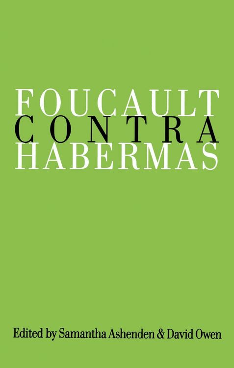 Produktbild: Foucault Contra Habermas