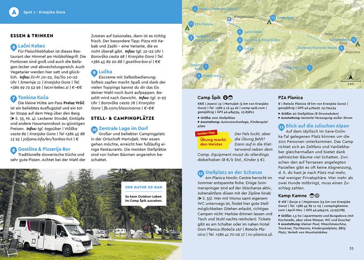 Produktbild: MARCO POLO Camper Guide Slowenien