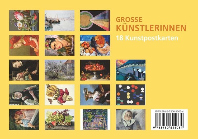 Produktbild: Postkarten-Set Gro&szlig;e K&uuml;nstlerinnen