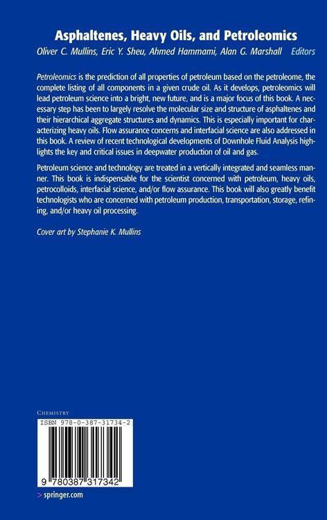 Produktbild: Asphaltenes, Heavy Oils, and Petroleomics