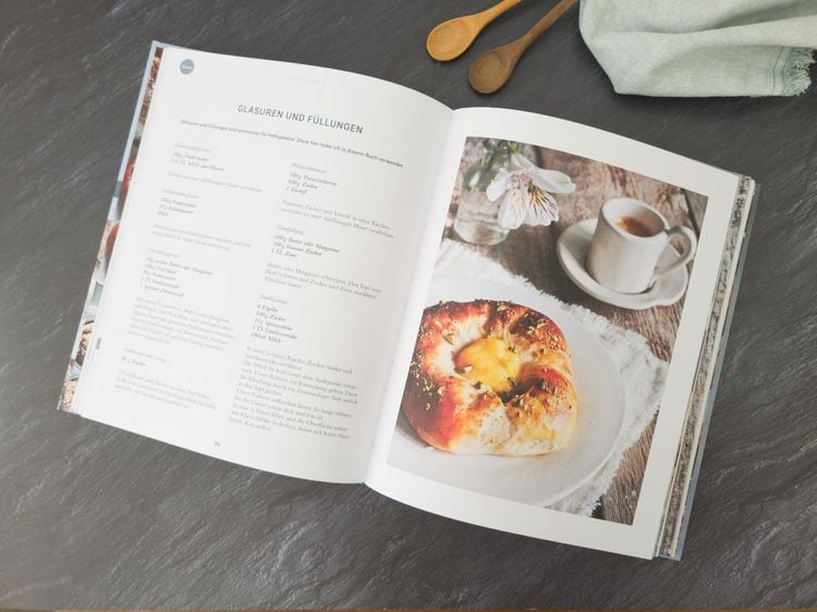 Produktbild: Zimtschnecke und Dinkelbrot