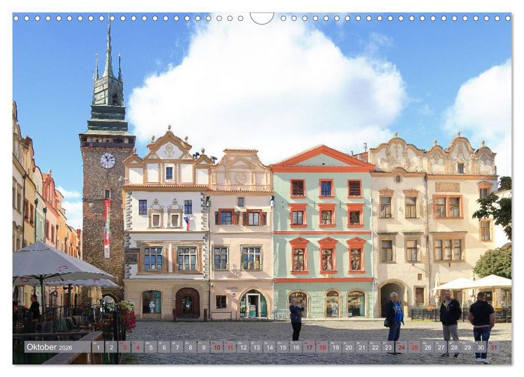 Produktbild: Pardubice in Tschechien - Ein Stadtspaziergang (Wandkalender 2026 DIN A3 quer), CALVENDO Monatskalender