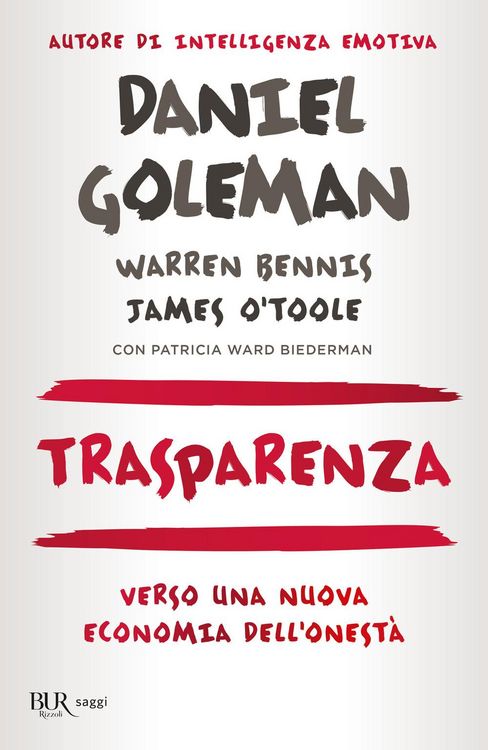 Produktbild: Trasparenza. Verso una nuova economia dell'onest&agrave;