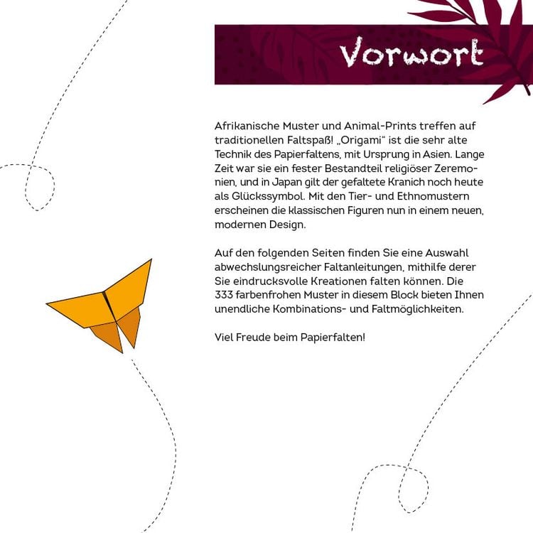 333 Origami – Faszination Afrika – Farbenfrohe Papiere falten