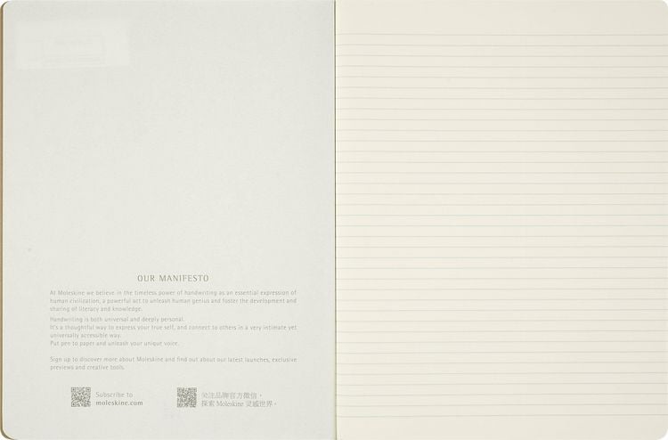 Produktbild: Moleskine Der Herr der Ringe Cahier (3er-Set), XL, liniert, weicher Einband