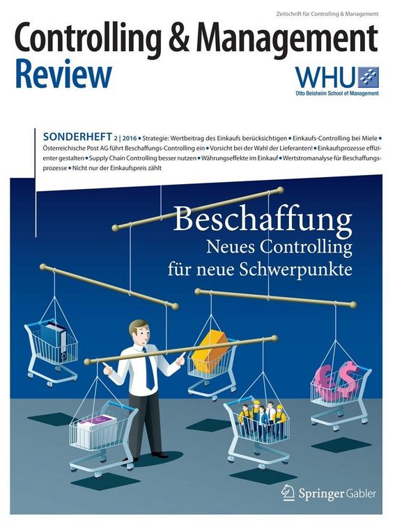 Produktbild: Controlling & Management Review Sonderheft 2-2016
