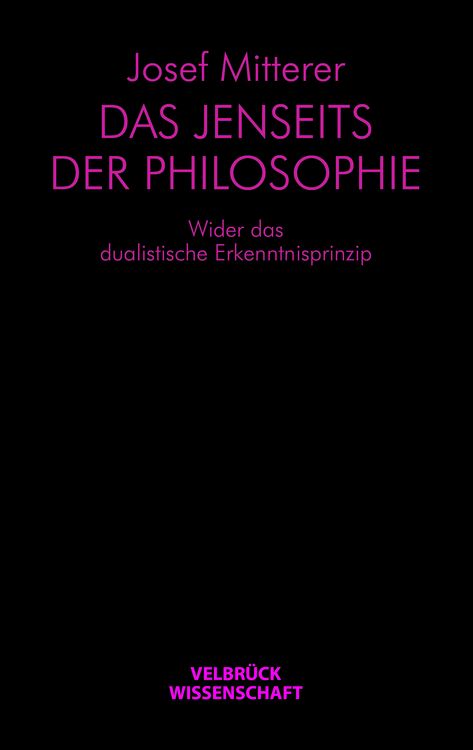 Produktbild: Das Jenseits der Philosophie