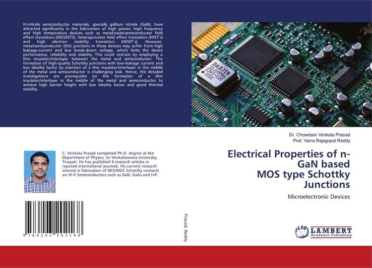 Produktbild: Electrical Properties of n-GaN based MOS type Schottky Junctions