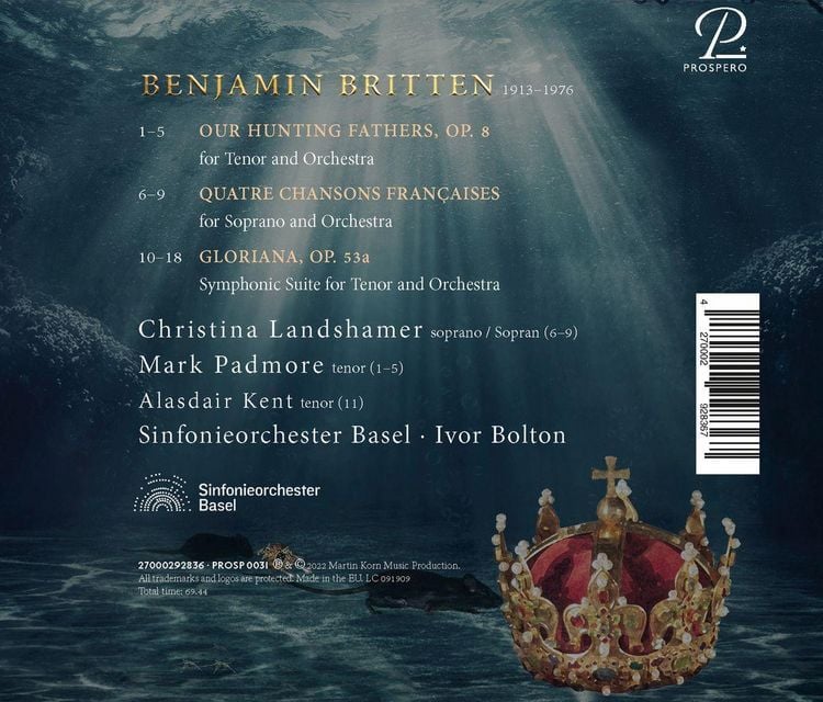 Produktbild: Padmore, M: Serenade/Our Hunting Fathers/+
