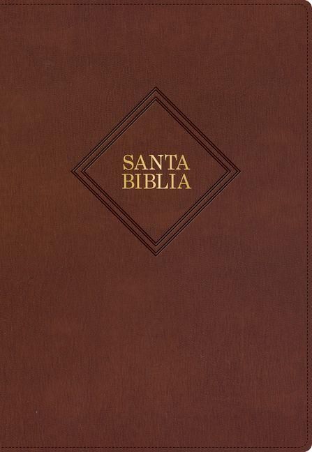 Produktbild: Rvr 1960 Biblia Letra Supergigante, Marr&oacute;n Piel Fabricada Con &Iacute;ndice (Edici&oacute;n 2023)