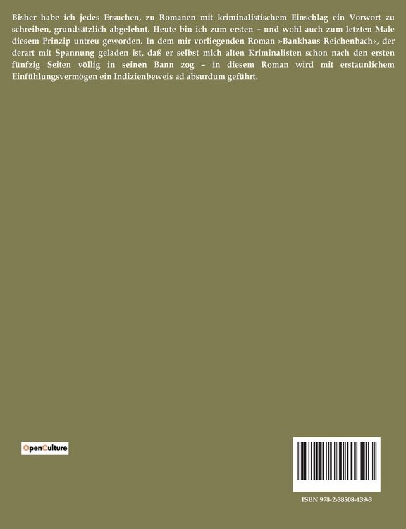 Produktbild: Bankhaus Reichenbach
