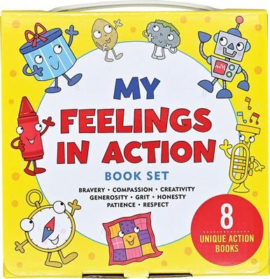 Produktbild: My Feelings in Action (8 Books to Help Your Child Process Their Emotions; (Bravery, Compassion, Creativity, Generosity, Grit, Honesty, Patience, Respe