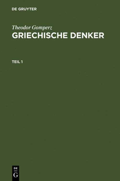 Produktbild: Griechische Denker