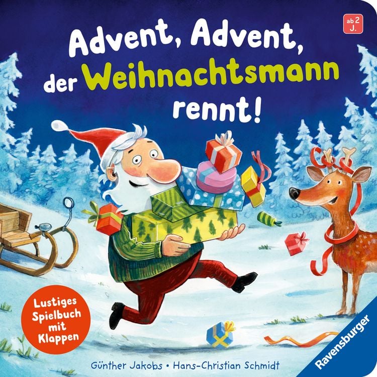 Produktbild: Advent, Advent, der Weihnachtsmann rennt!