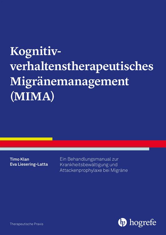 Produktbild: Kognitiv-verhaltenstherapeutisches Migr&auml;nemanagement (MIMA)
