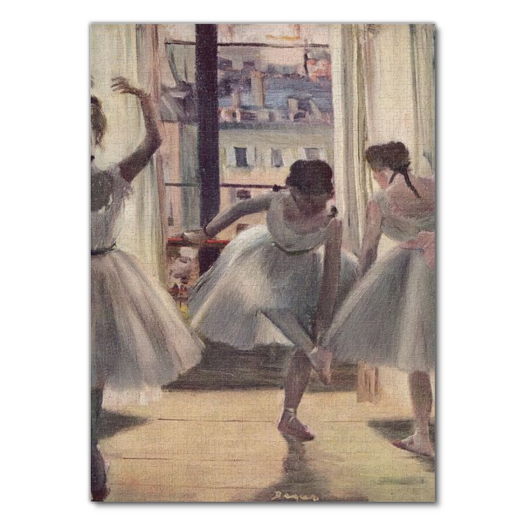 Produktbild: Lais Puzzle Edgar Germain Hilaire Degas - Drei T&auml;nzerinnen in einem &Uuml;bungssaal 1000 Teile
