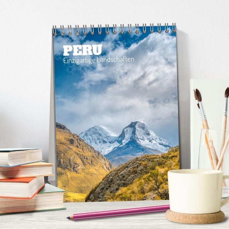 Produktbild: Peru - Einzigartige Landschaften (Tischkalender 2026 DIN A5 hoch), CALVENDO Monatskalender