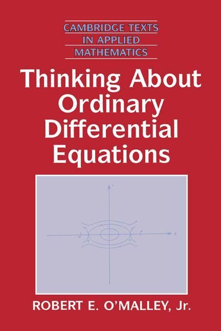 Produktbild: Thinking about Ordinary Differential Equations