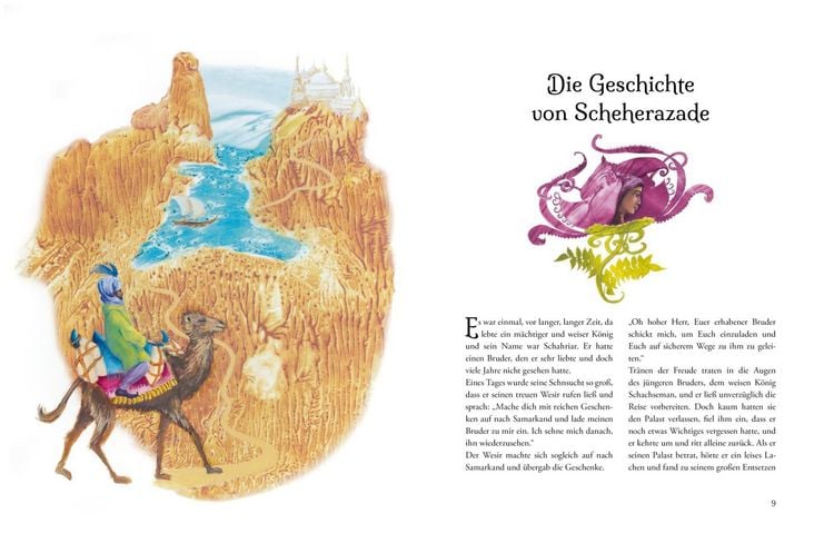 Produktbild: Die sch&ouml;nsten M&auml;rchen aus 1001 Nacht